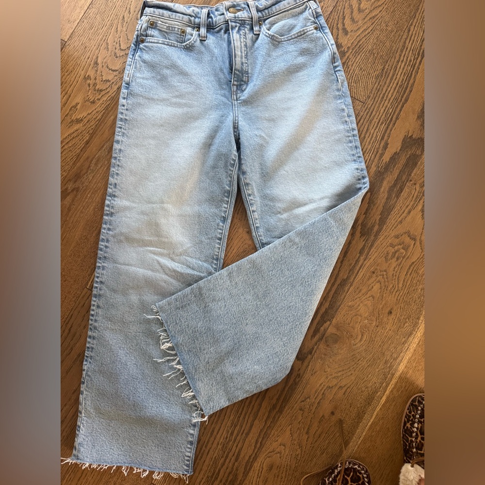 J. Crew Light Blue Slim Wide Leg Jeans size 26